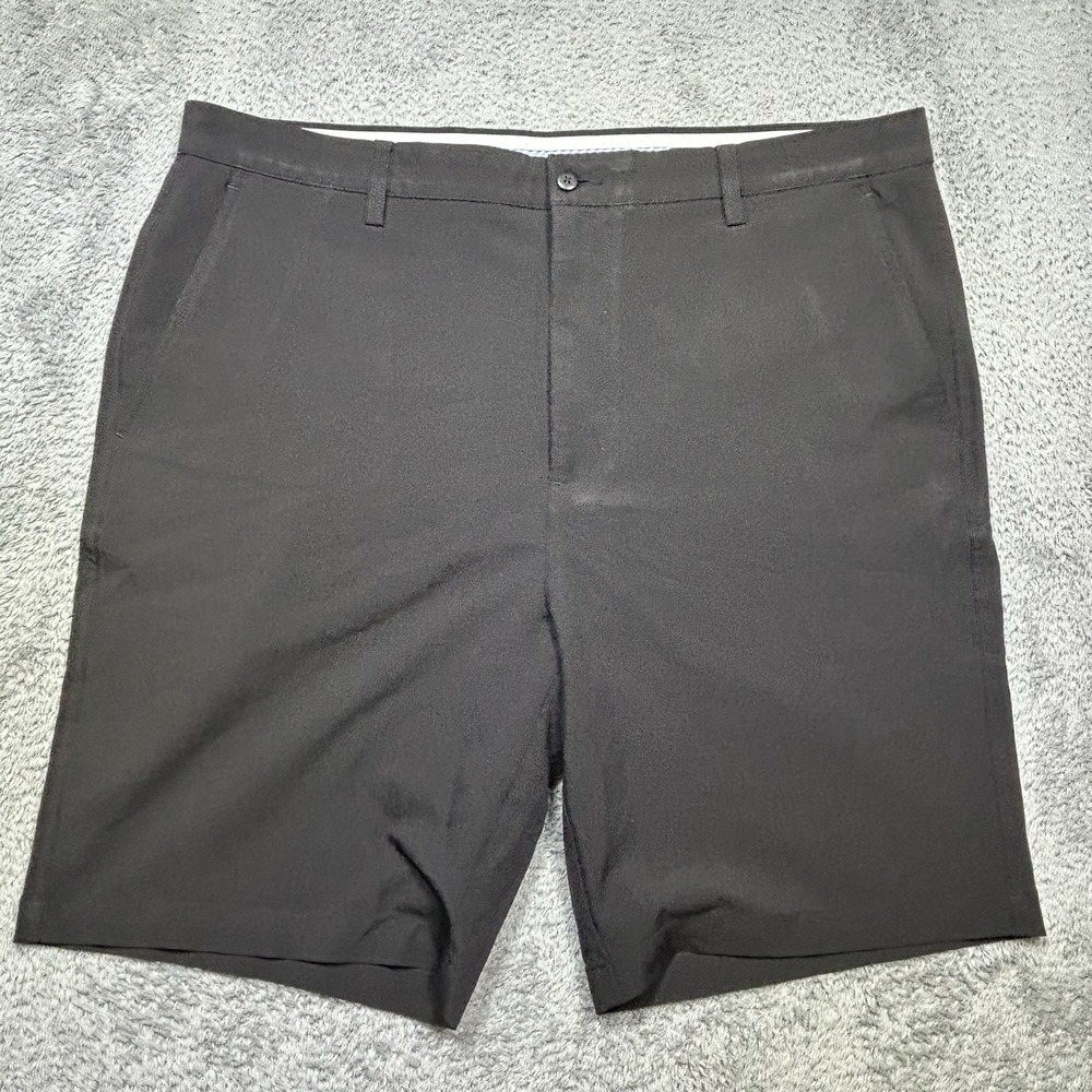 FootJoy Shorts Men 40 Black Golf Performance Spandex Stretch Lightweight 9" Ins.